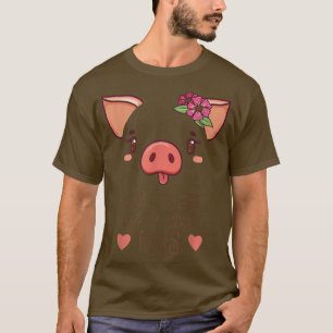 Just A Girl Who Loves Pigs - Pig Lover Girls Gift  T-Shirt