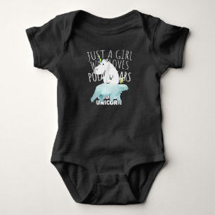 Just A Girl Who Loves Polar Bears Animal Lover Baby Bodysuit