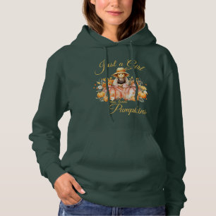 "Just a Girl who loves Pumpkins" Hoodie