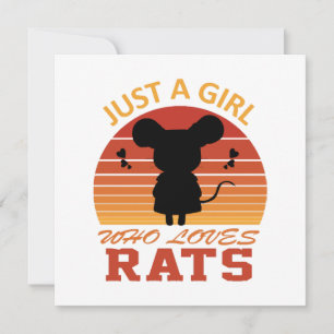 Just a Girl Who Loves Rats