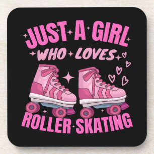 Just A Girl Who Loves Roller Skating Coaster