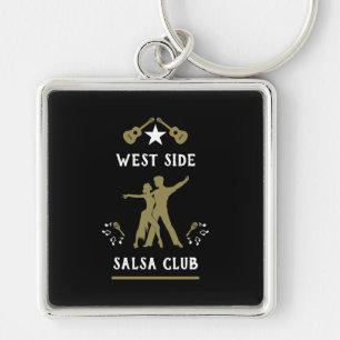 Just A Girl Who Loves Salsa Dance Key Ring