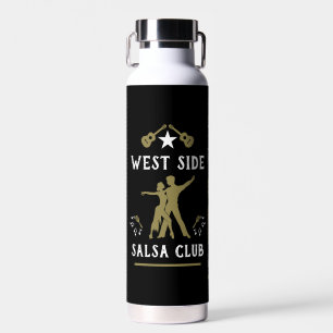 Just A Girl Who Loves Salsa Dance Water Bottle