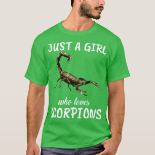Just A Girl Who Loves Scorpions T-Shirt