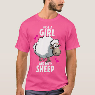 Just A Girl Who Loves Sheep T-Shirt