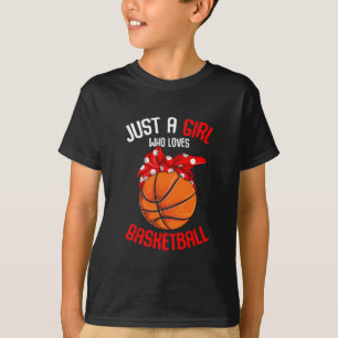Just A Girl Who Loves Sketll Girl Kids Girls 1  T-Shirt