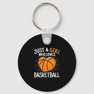 Just A Girl Who Loves Sketll Merch Girls Kids  Key Ring