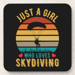 just a girl who loves skydiving coaster