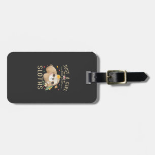 Just A Girl Who Loves Sloths Cute Sloth Lover Girl Luggage Tag