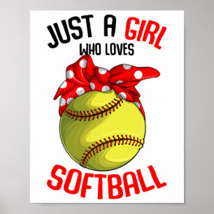 Just A Girl Who Loves Softll Girls _1 Poster