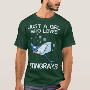 Just A Girl Who Loves Stingrays T-Shirt
