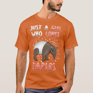 Just A Girl Who Loves Tapirs T-Shirt