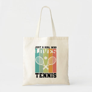 Just a girl who loves Tennis Tennis Player Gifts Tote Bag