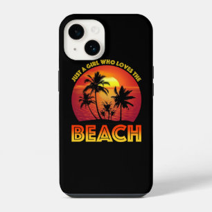Just A Girl Who Loves The Beach iPhone 14 Case
