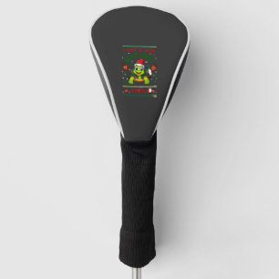Just A Girl Who Loves Turtle Matching Christmas Pa Golf Head Cover