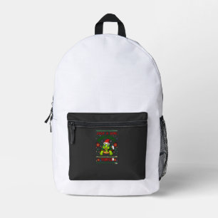 Just A Girl Who Loves Turtle Matching Christmas Pa Printed Backpack