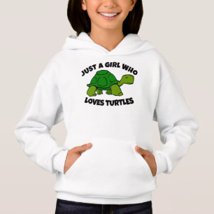  JUST A GIRL WHO LOVES TURTLES GIRLS TURTLE