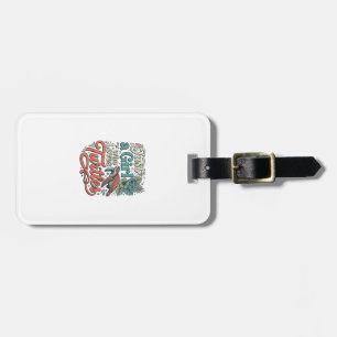 Just a Girl Who Loves Turtles Vintage Shirt Design Luggage Tag