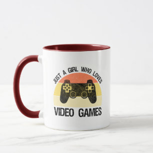 Just A Girl Who Loves Video Games Mug
