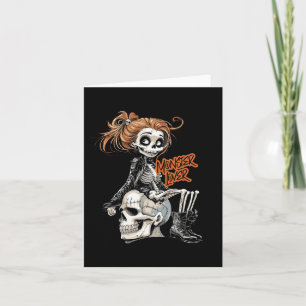Just A Girl Who Loves Violins And Karate Gift Wome Card