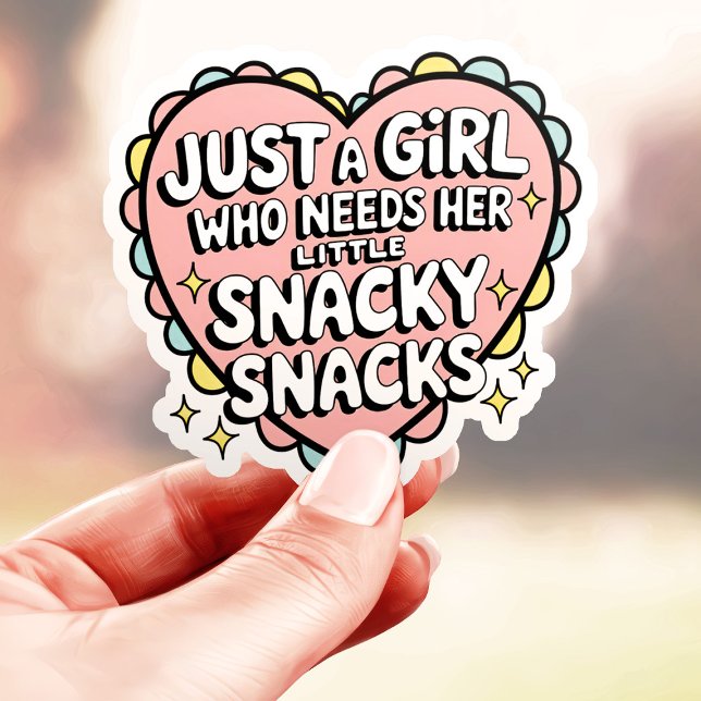 Just A Girl Who Needs Snacks Funny (Creator Uploaded)