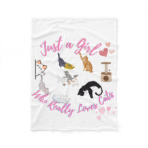 Just A Girl Who Really Loves Cats,
