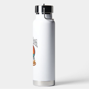 Just A Grandpa Who Loves Jesus Vintage Cross Shirt Water Bottle