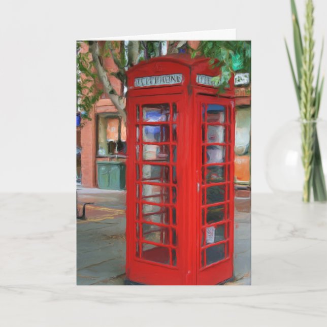 Just a Hello Greeting Card (Front)