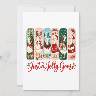 Just a Jolly Goose Christmas Card