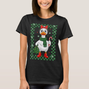 Just A Jolly Goose Christmas Silly Goose Funny Xma T-Shirt