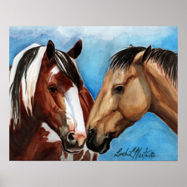 Just A Kiss Print on Canvas (Front)