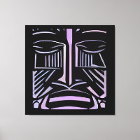 Just a Little Black and Purple Tiki