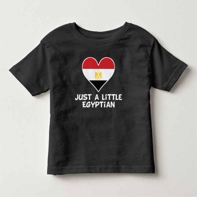 Just A Little Egyptian Toddler T-Shirt (Front)