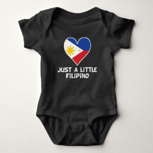 Just A Little Filipino Baby Bodysuit