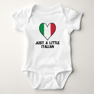 Just A Little Italian Baby Bodysuit