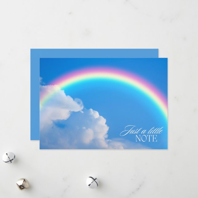 Just a Little Note Card (Front/Back In Situ)