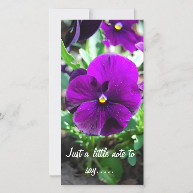 Just a little note to say.... (Front)