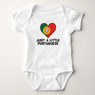 Just A Little Portuguese Baby Bodysuit