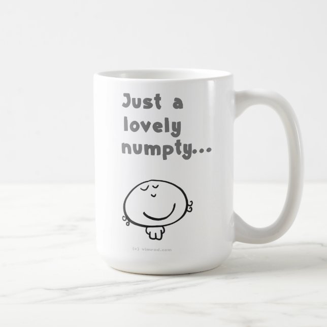Just a lovely numpty.. coffee mug (Right)