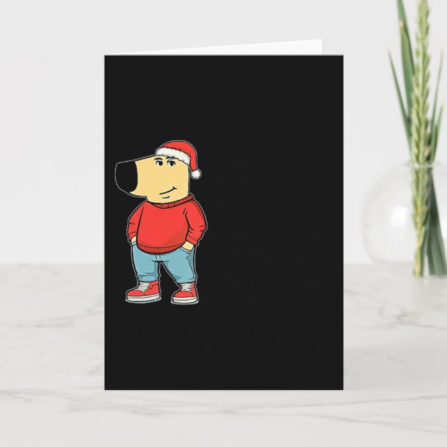 Just A Low-key Chill Dog Guy, My New Character Mem Card (Front)