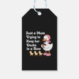 Just a mom trying to keep her ducks in a row gift tags
