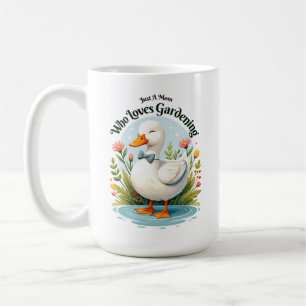 Just A Mom Who Loves Gardening Mother Gardener Gar Coffee Mug