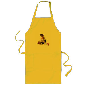 Just a Mum Cosy Fall Autumn Motherhood Long Apron