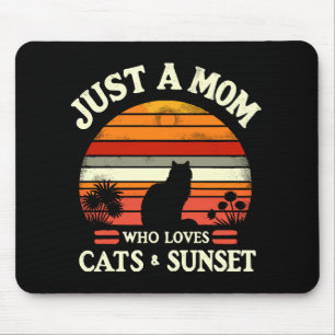 Just a mum who loves cats mouse pad