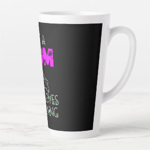 Just A Mum Who Loves Gardening Latte Mug