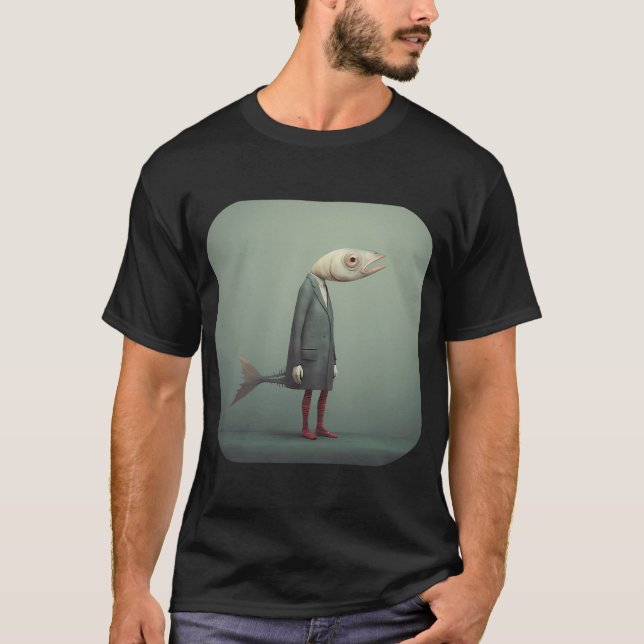 Just a Normal Fish Person T-Shirt (Front)