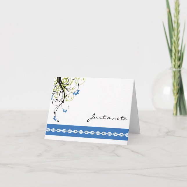 Just A Note Note Card (Front)