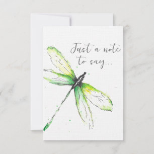 Just a note to say... invitation