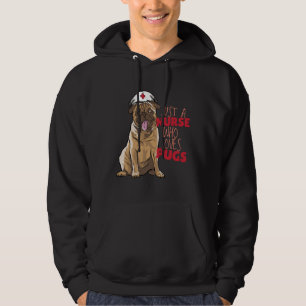 Just a Nurse Who Loves Pugs Essential T-Shirt 720 Hoodie