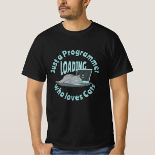 Just a programmer who loves cats T-Shirt